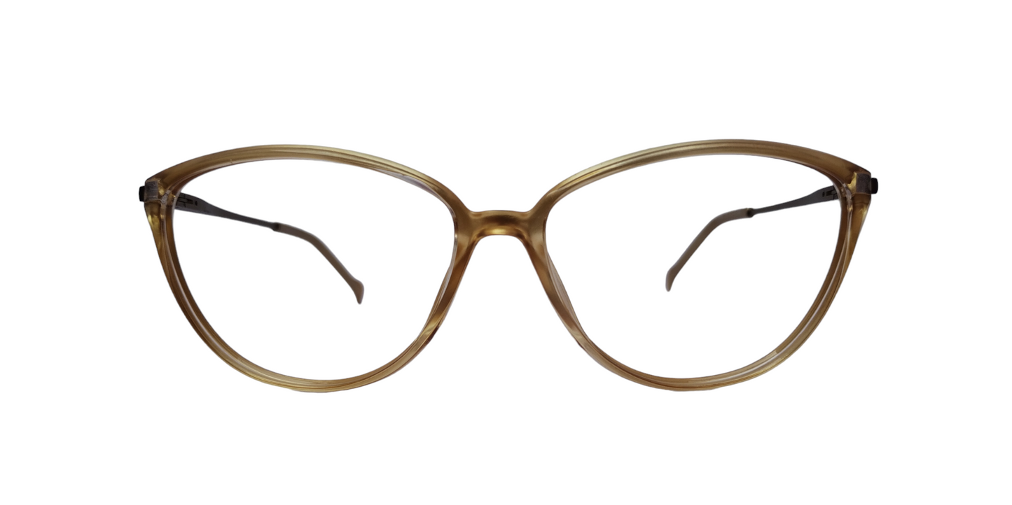 Scott sc5556 c5 Women's Cat Eye Yellow tr90 Eyeglasses