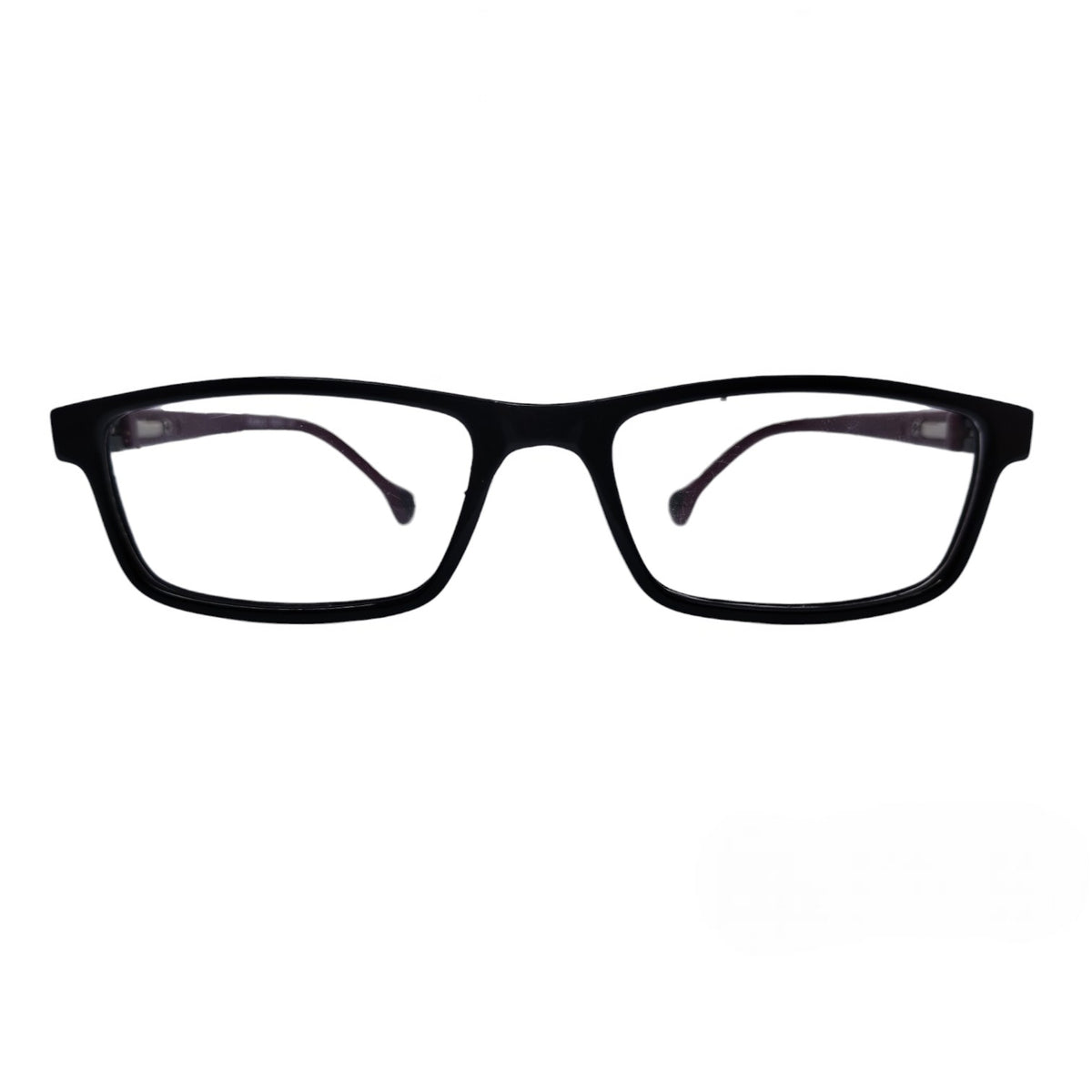 T20 Opticals EYERUS KIDS 3340 black rectangular plastic junior glasses with a durable full-rim design.