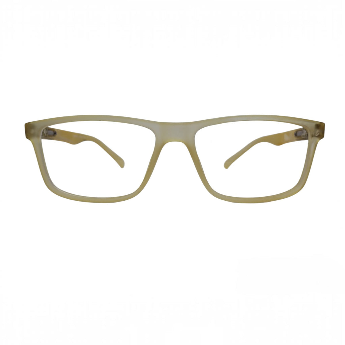 T20 Opticals EYRUS 17007 men's rectangle plastic glasses with a translucent two-tone frame design.