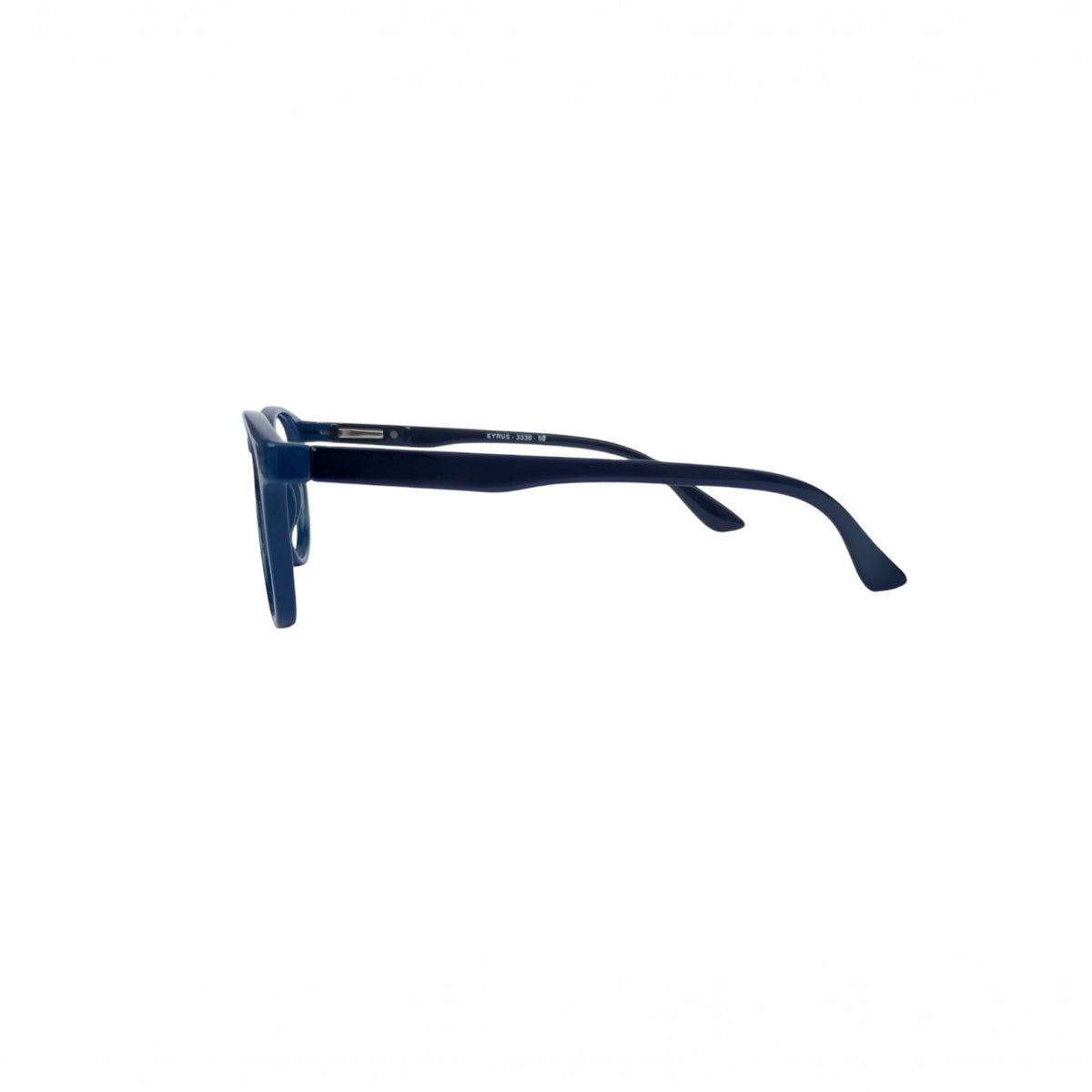 T20 Opticals EYRUS 3330 round panto full-rim blue acetate glasses for men, side view