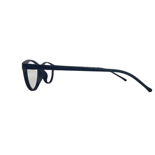 T20 Opticals Growth 2036 cat eye eyewear frame for girls in a sleek dark plastic side profile view.