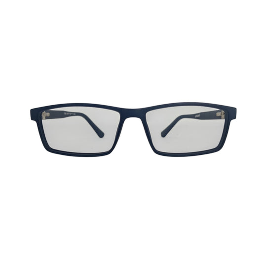 T20 Opticals Growth 1704 navy blue rectangular plastic full-frame eyeglasses for boys