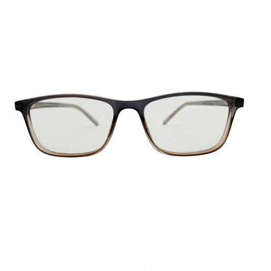 T20 Opticals Growth 8007 rectangle eyeglasses with a modern two-tone plastic frame for men