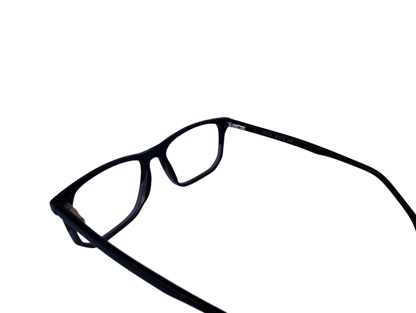 Tuulip tp-014 51-18-145 Black and grey Rectangle Unisex Prescription Eyewear