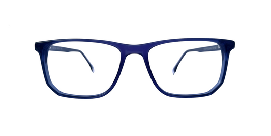 Tuulip tp-014 51-18-145 Dark Blue Rectangle Unisex Prescription Eyewear