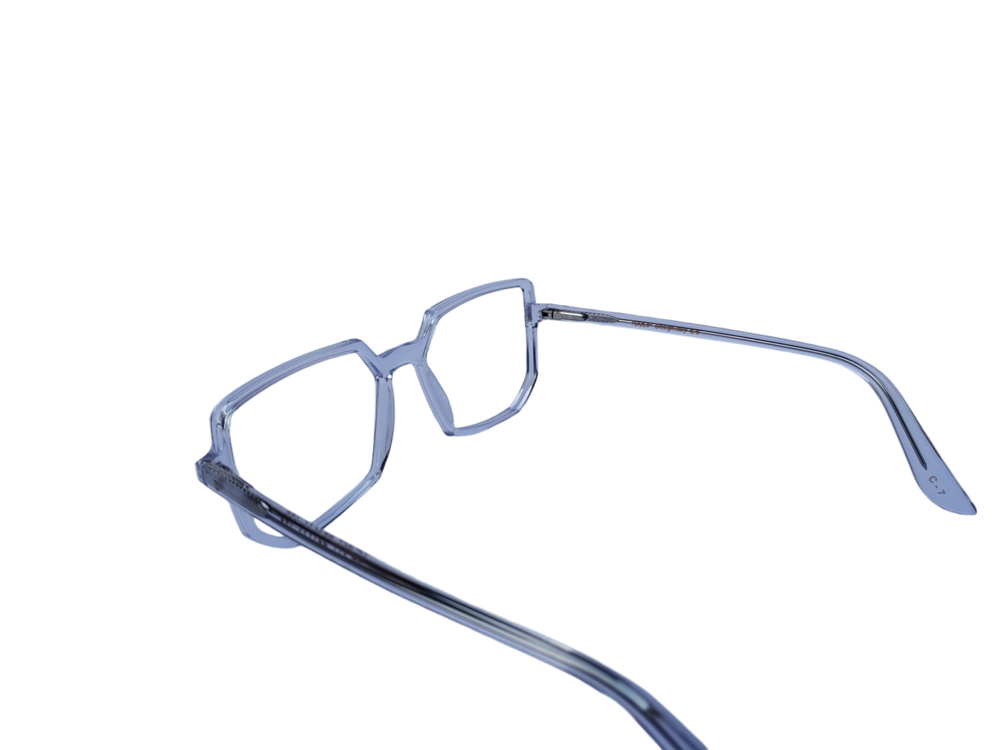 Tuulip tp-321 55-17-145 Transparent Unsiex Angular Prescription Eyewear